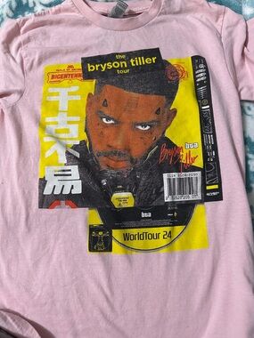 Bryson Tiller Tour t-shirt size small